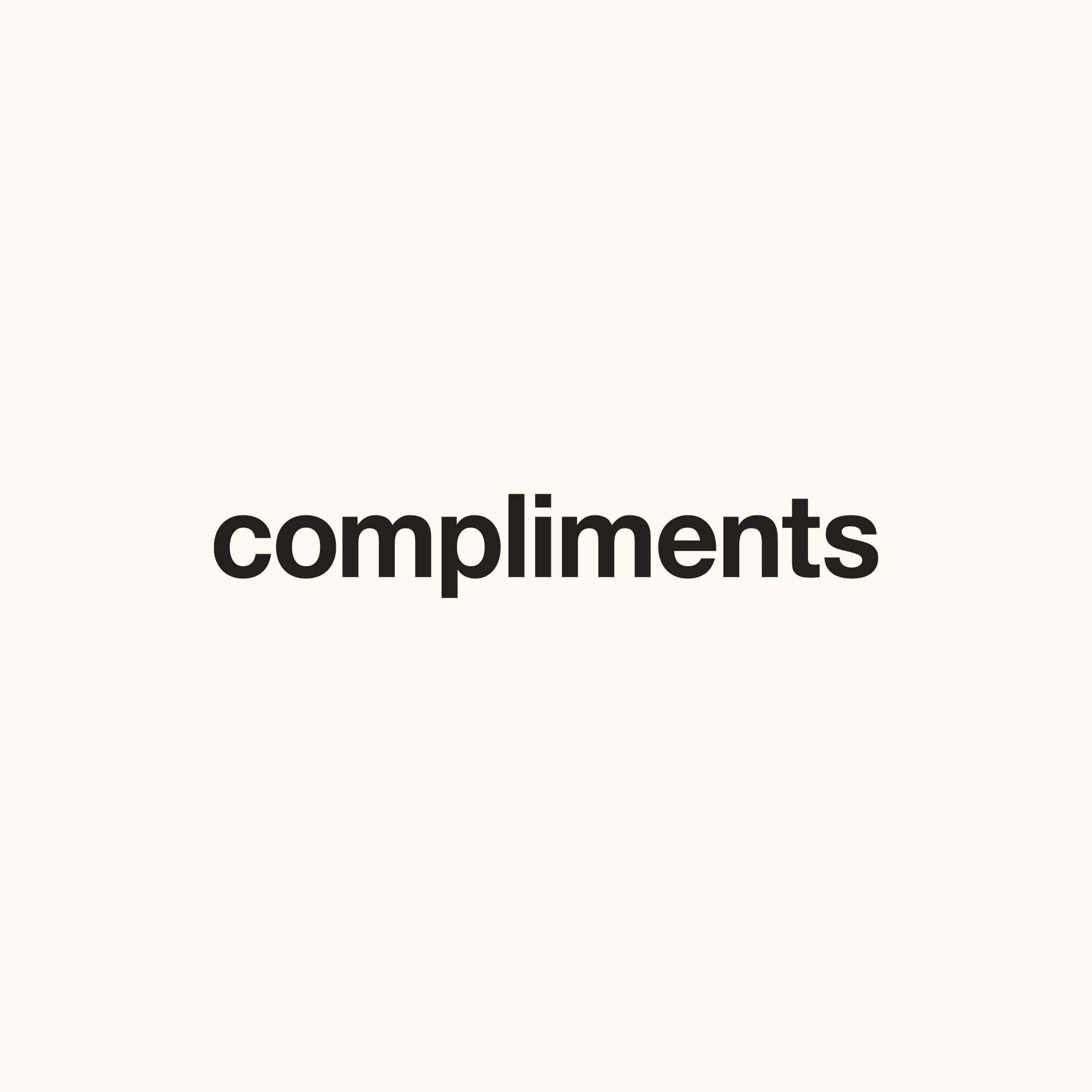 Compliments / Gartex A/S