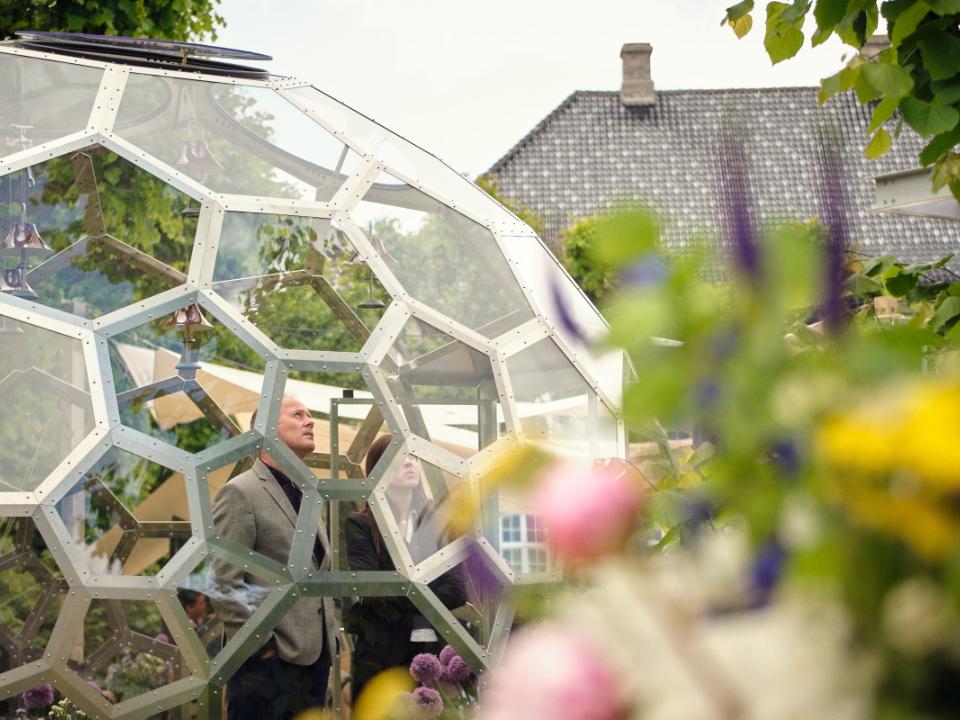 Inspirerende stand i Garden communitiet på Formland