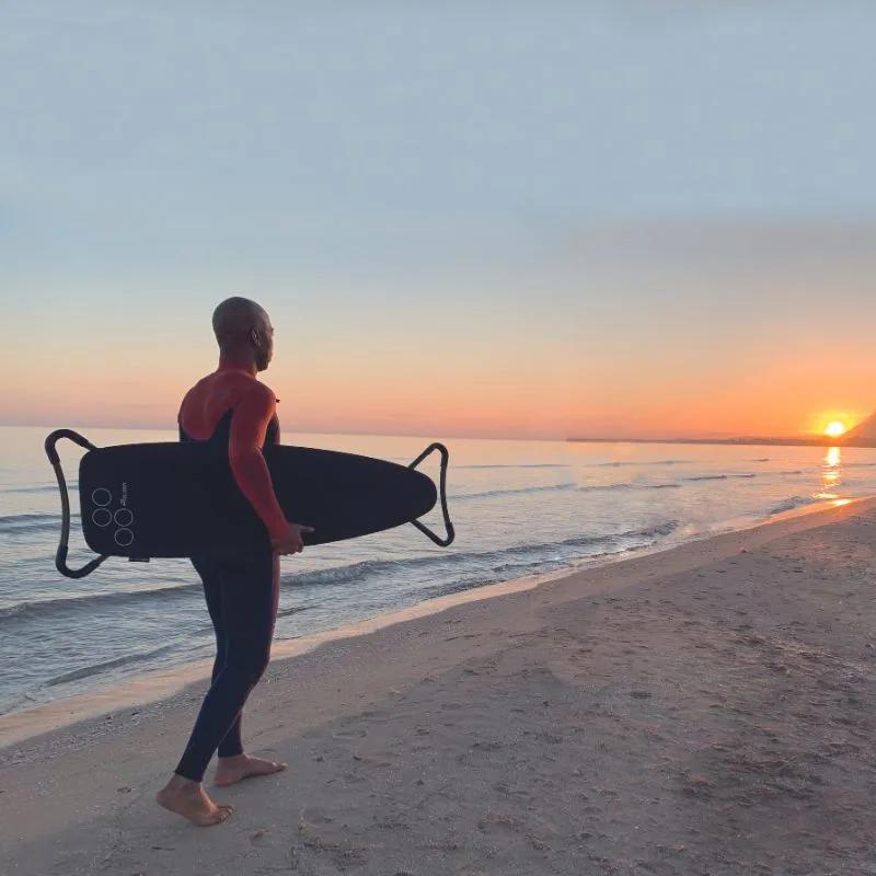 Rolser Design strygebræt K-SURF 130×37 cm - I think Green