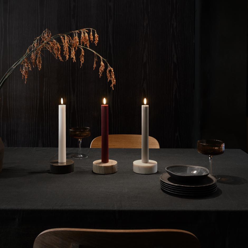 Marble Round (Taper Candleholder)