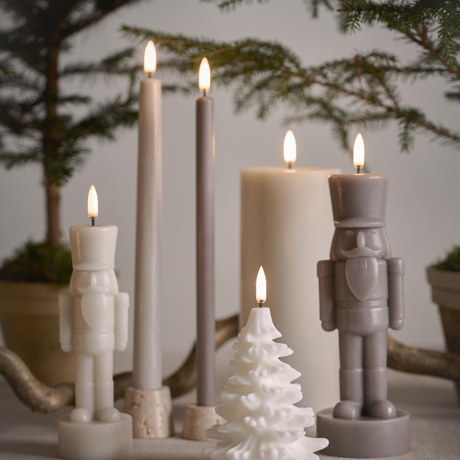 Nutcracker Christmas Figure Candle AW25