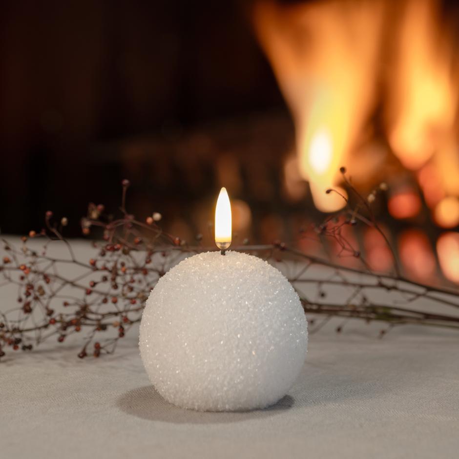 Snowball Candles