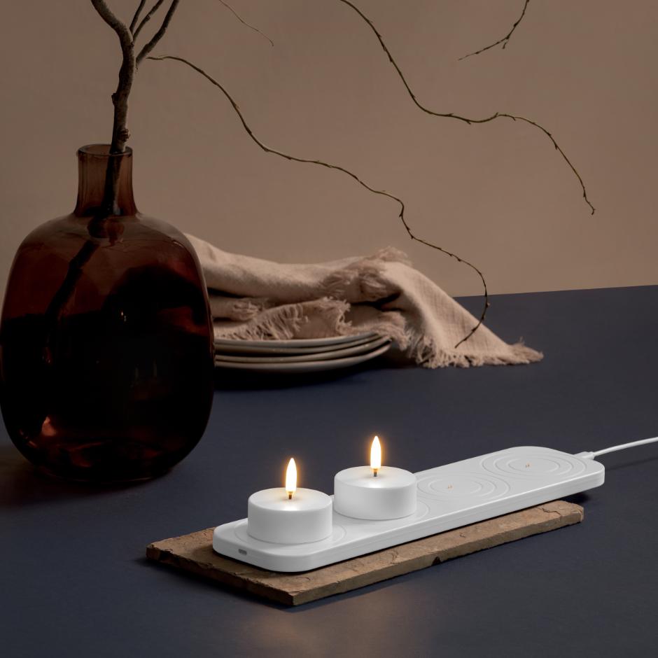 Rechargeable Maxi Tealight (Two Pack)