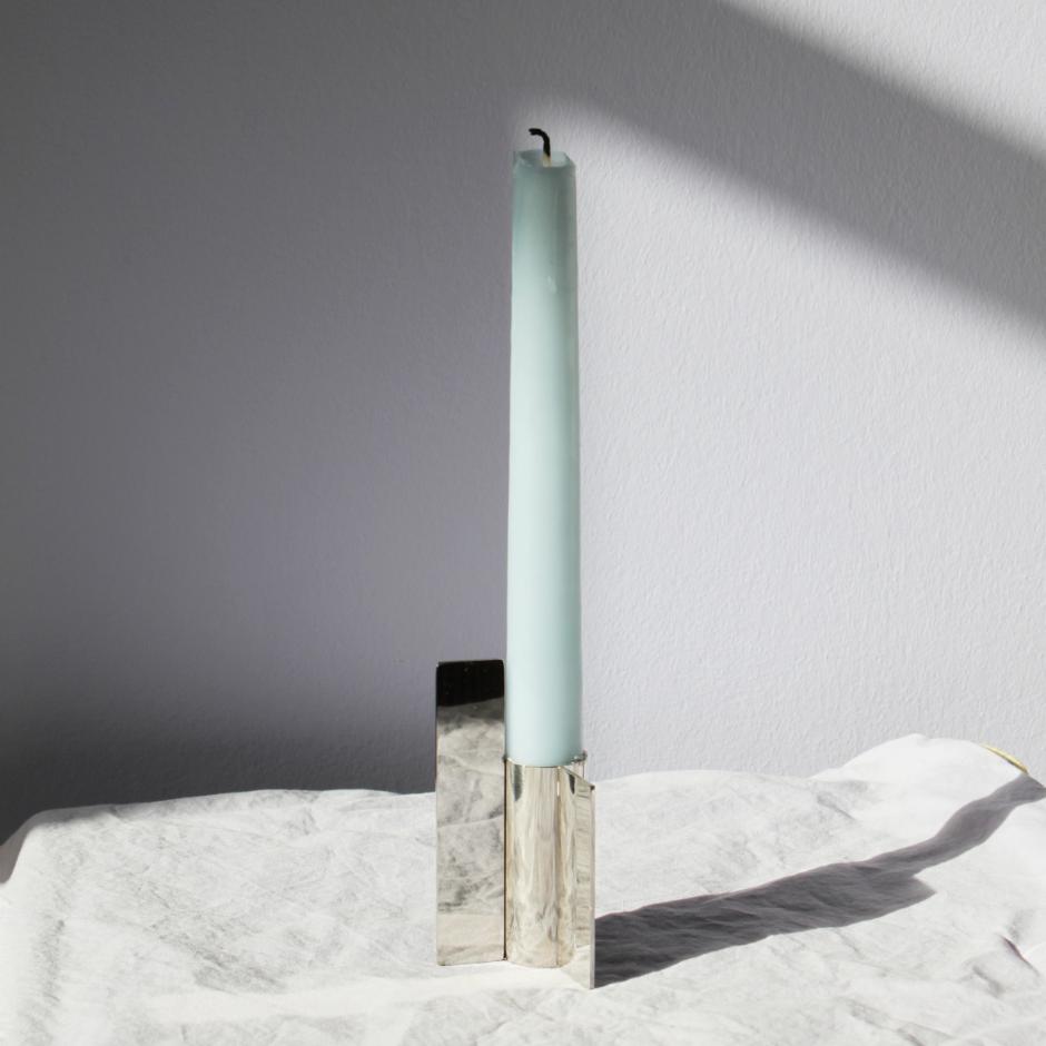 Icon lysestage 03, krom