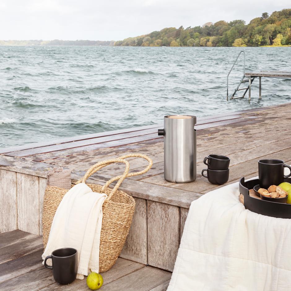 Nordic kitchen pumpetermokande 1,8 l steel