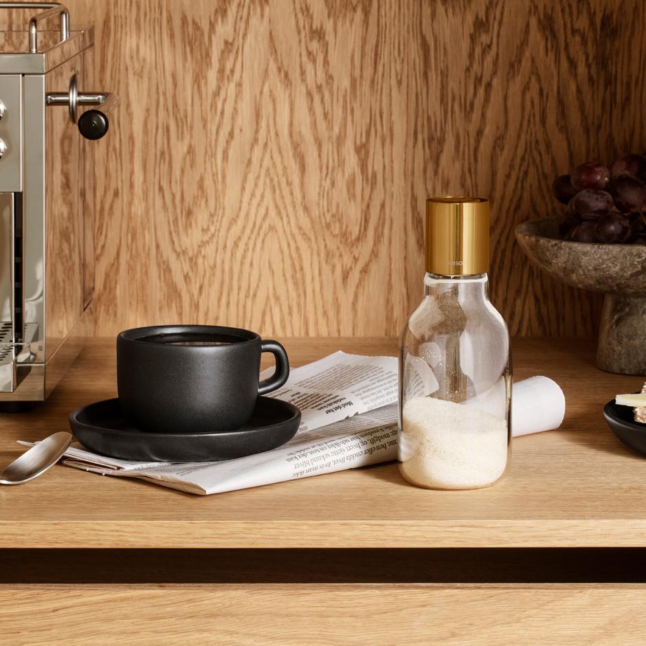 Sukkerdispenser messing