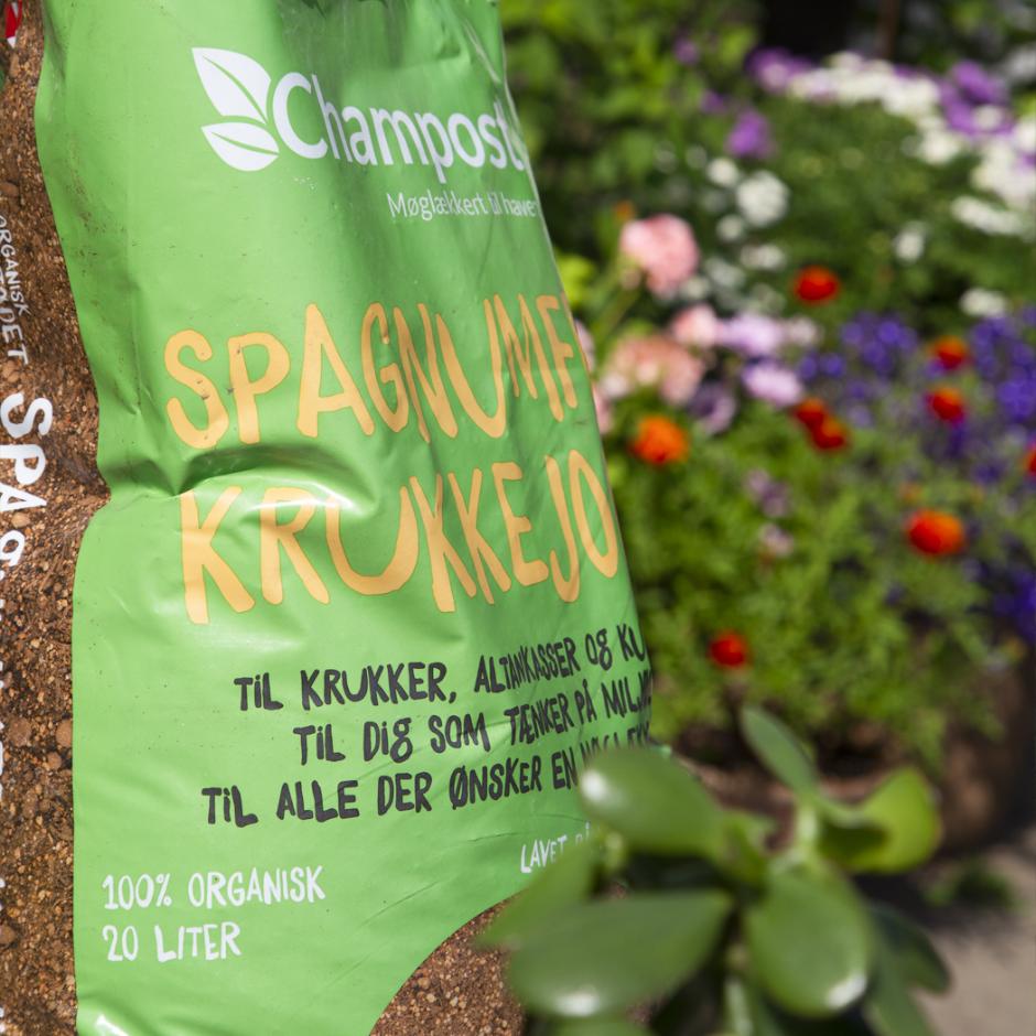 Krukkejord - Spagnumfri