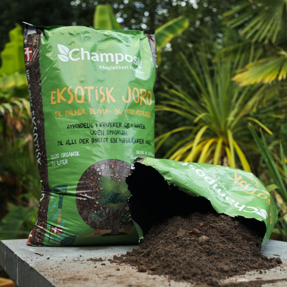 Eksotisk jord - Spagnumfri