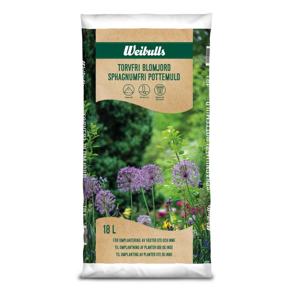 Weibulls Spagnumfri pottemuld