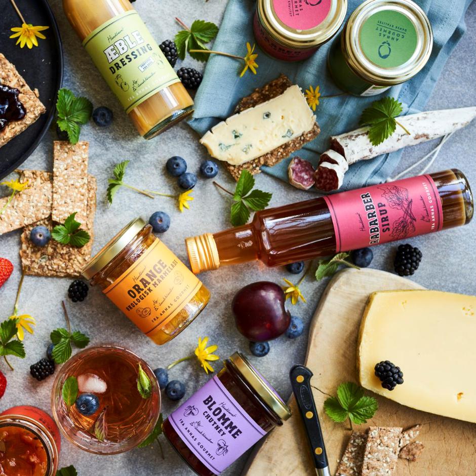 Anna Gourmet - Marmelade, chutney og sirup