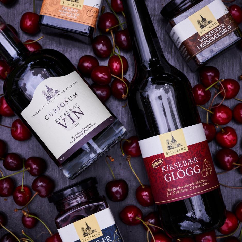 Selleberg Specialiteter med kirsebær