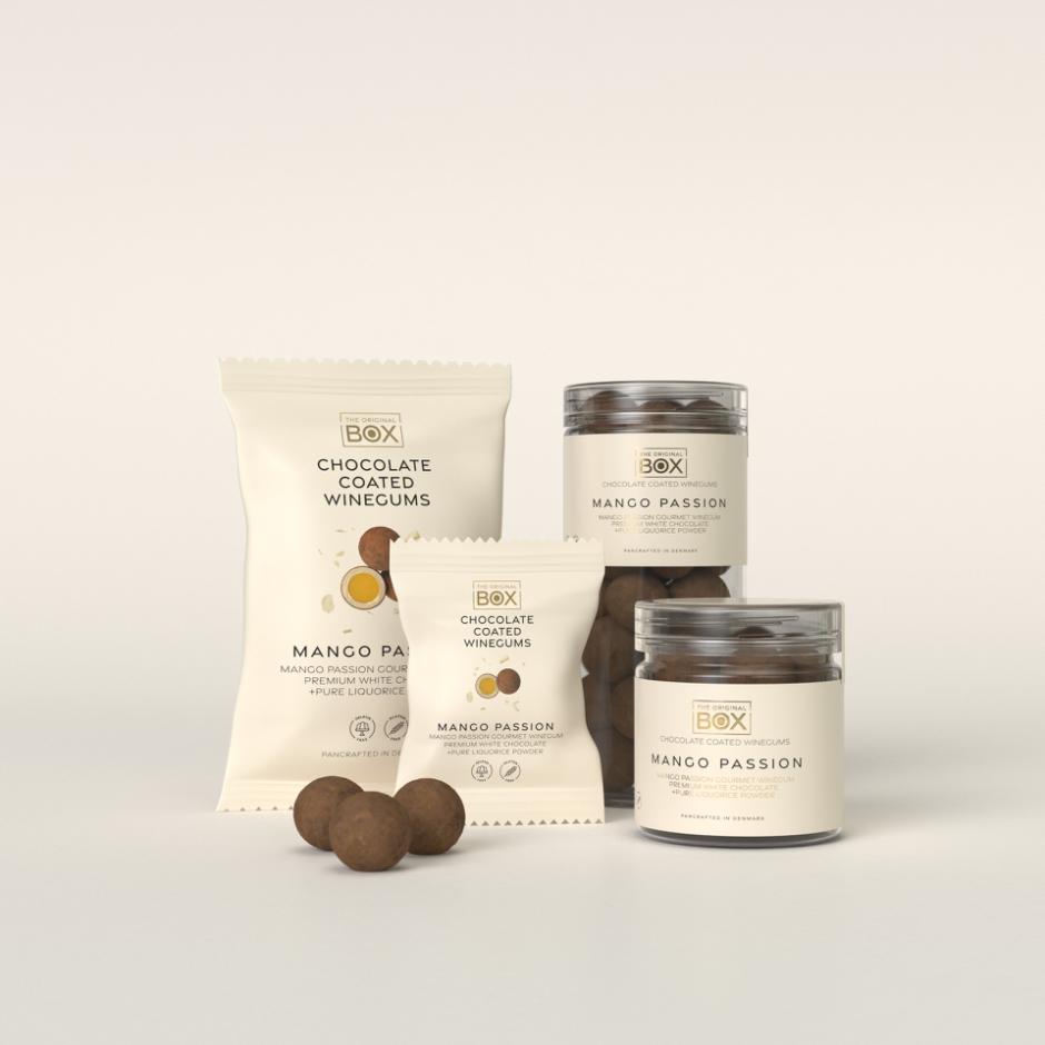 CHOCOLATE COATED WINEGUMS - MANGO PASSION 2