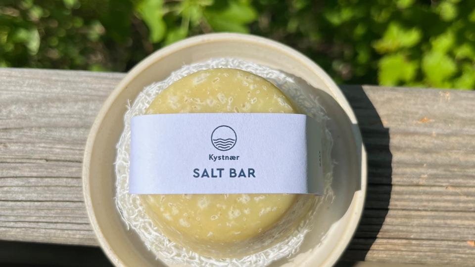 Salt bar - Bodyscrub på Læsø salt