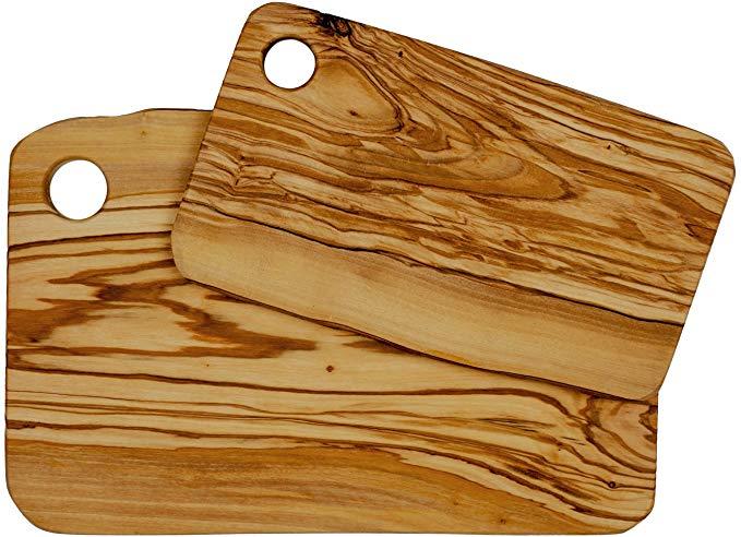 Valnød og oliventræ grej.