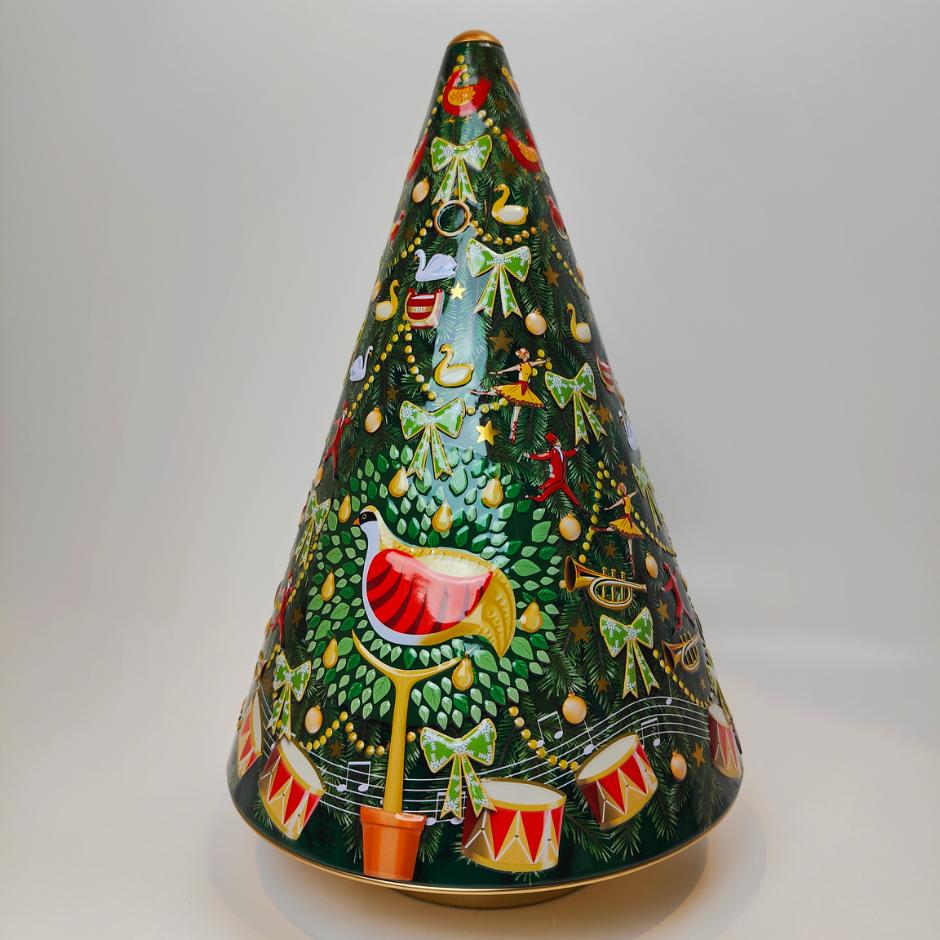 Juletræ spille kagedåse