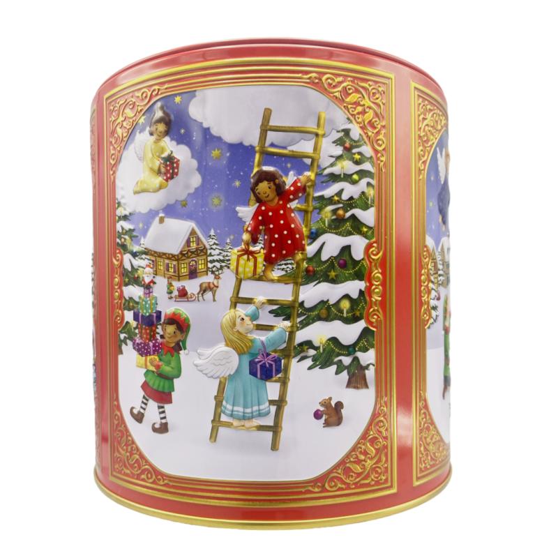 Kagedåse Himmelsk juleaften rund til Gode råd