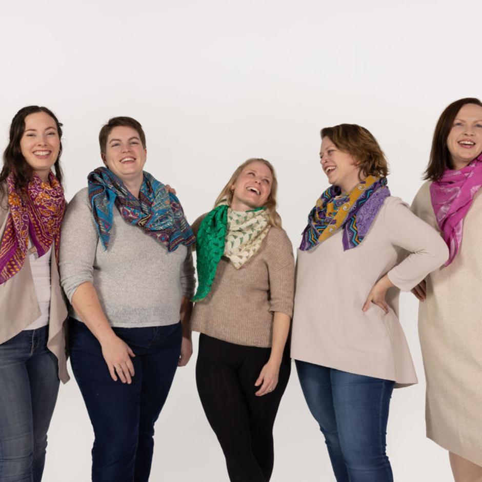 Sari halstørklæder