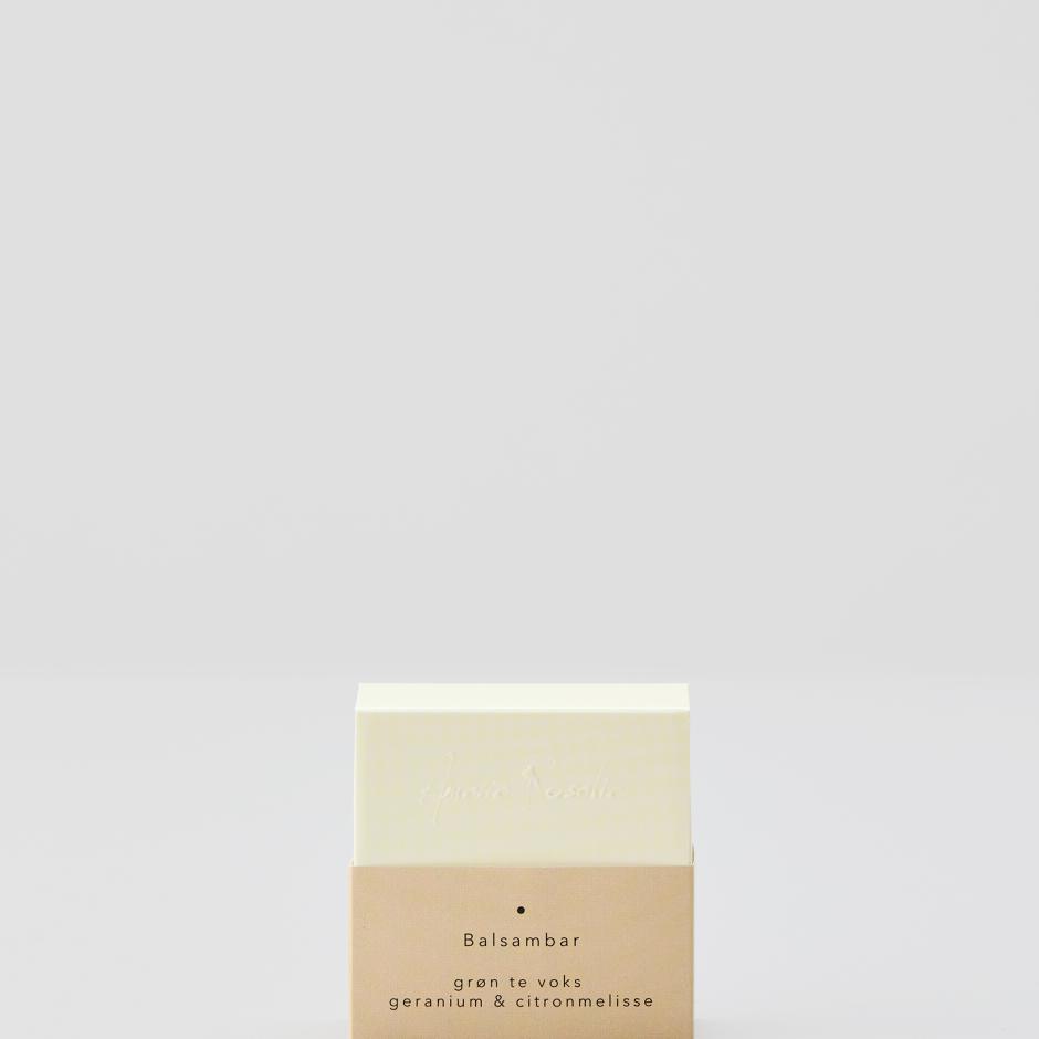 Balsambar - grøn te, geranium og citronmelisse