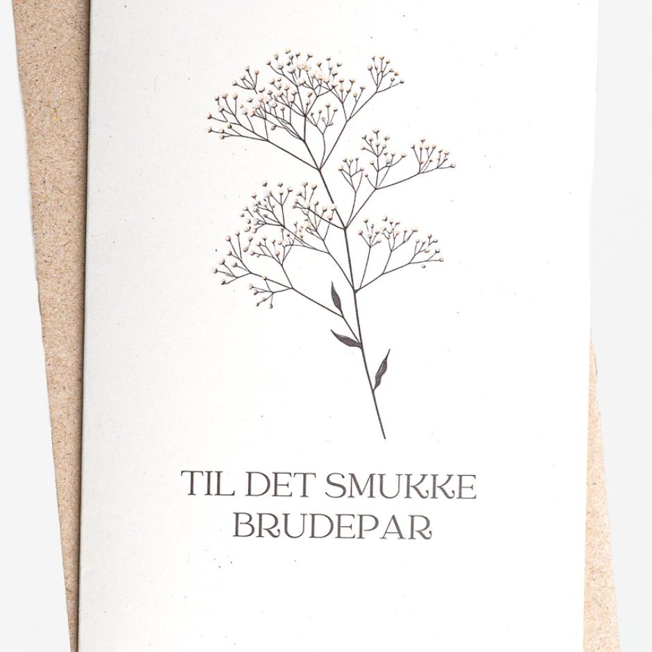 Lejlighedskort med blomsterfrø