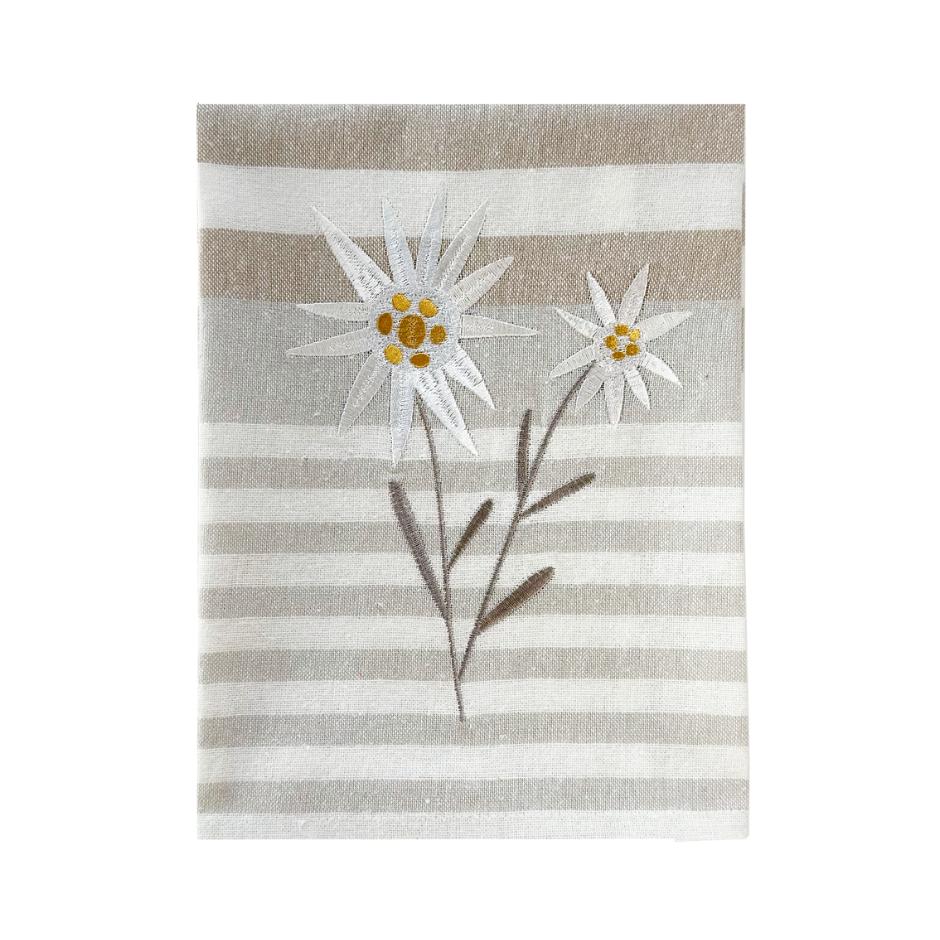 Viskestykke LANDLUST - Edelweiß