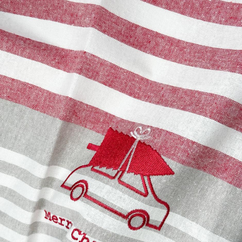 Viskestykke CHRISTMAS - Auto