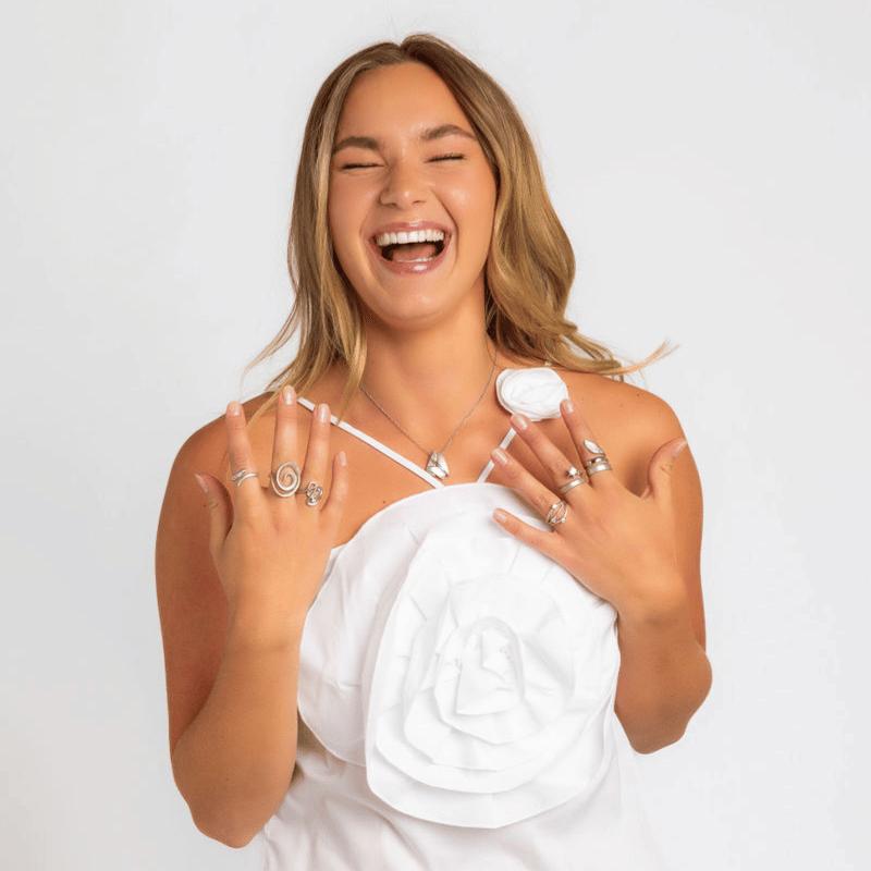 Ring i sølv op til størrelse 68