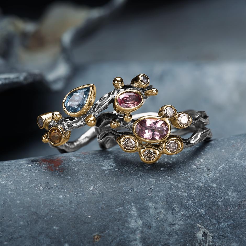 By Birdie Ringe : NYHEDER: Ringe Grace Bouquet, Grace Rose og Grace Triple