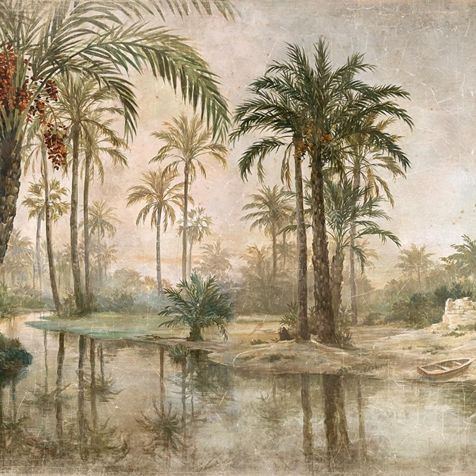 wall paper panel by CAROL MORENO artist