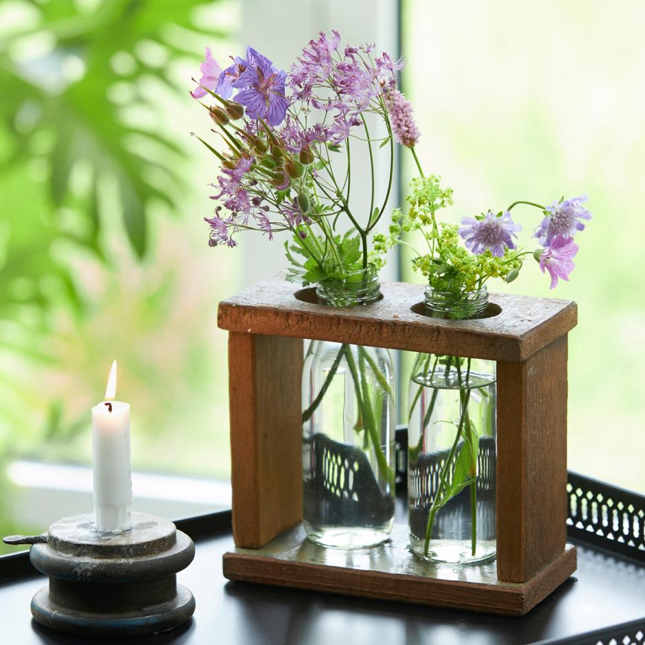 Rustik Vase i Genbrugstræ – Unikt Design fra Sjælsø Nordic