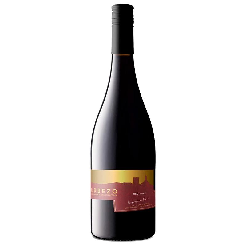 D.O.P. URBEZO | 13,5 % vol. | Økologisk rødvin | Garnacha (74 år gamle stokke), Syrah (30 år gamle stokke)