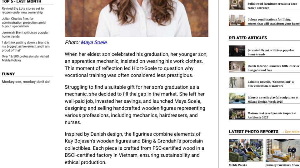 Maya Soele® i Daily Interior