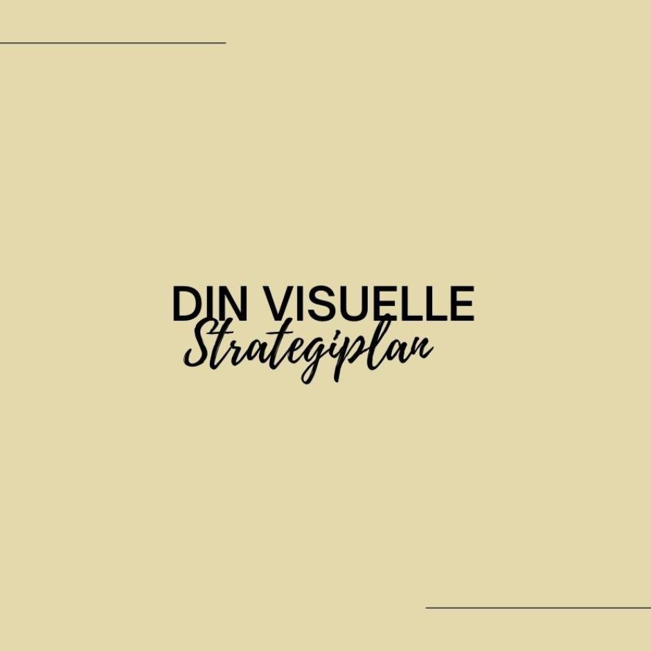Din visuelle strategiplan