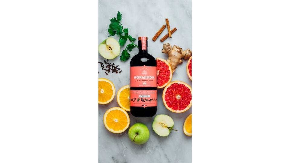 Normindia Gin med Pink Grapefrugt