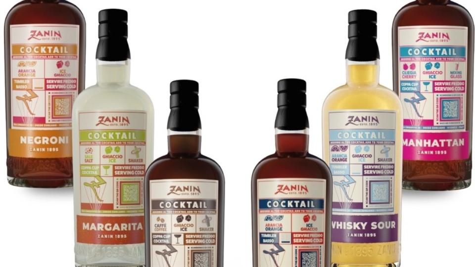 Nyhed til din butik: 6 færdigblandede cocktails fra Zanin 1895