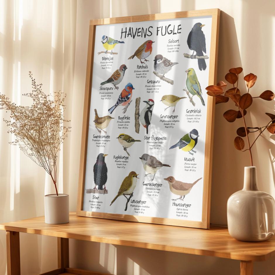 Havens fugle og Vilde blomster