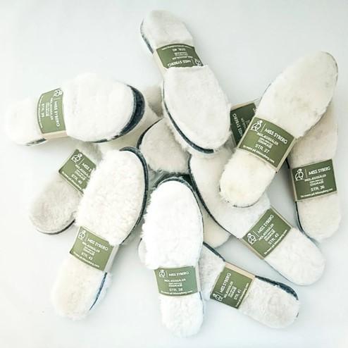 Såler i lammerskind