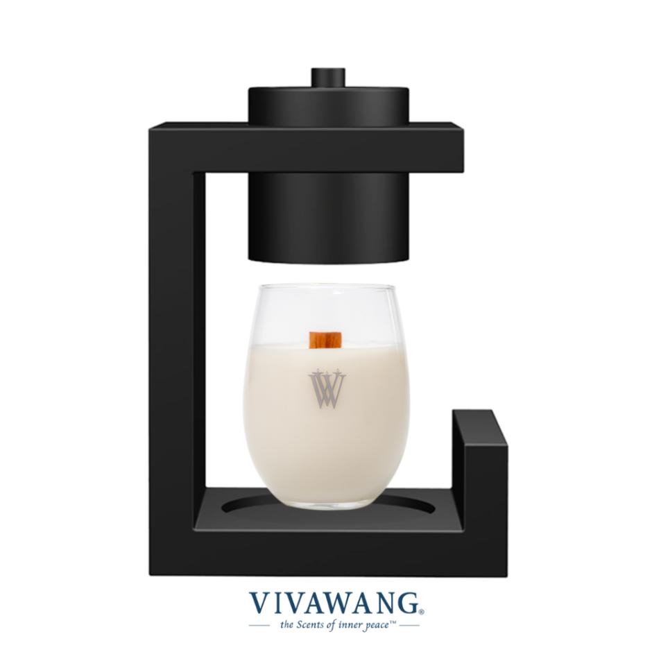 Wooden Candle Warmer ( U Shape | Black)