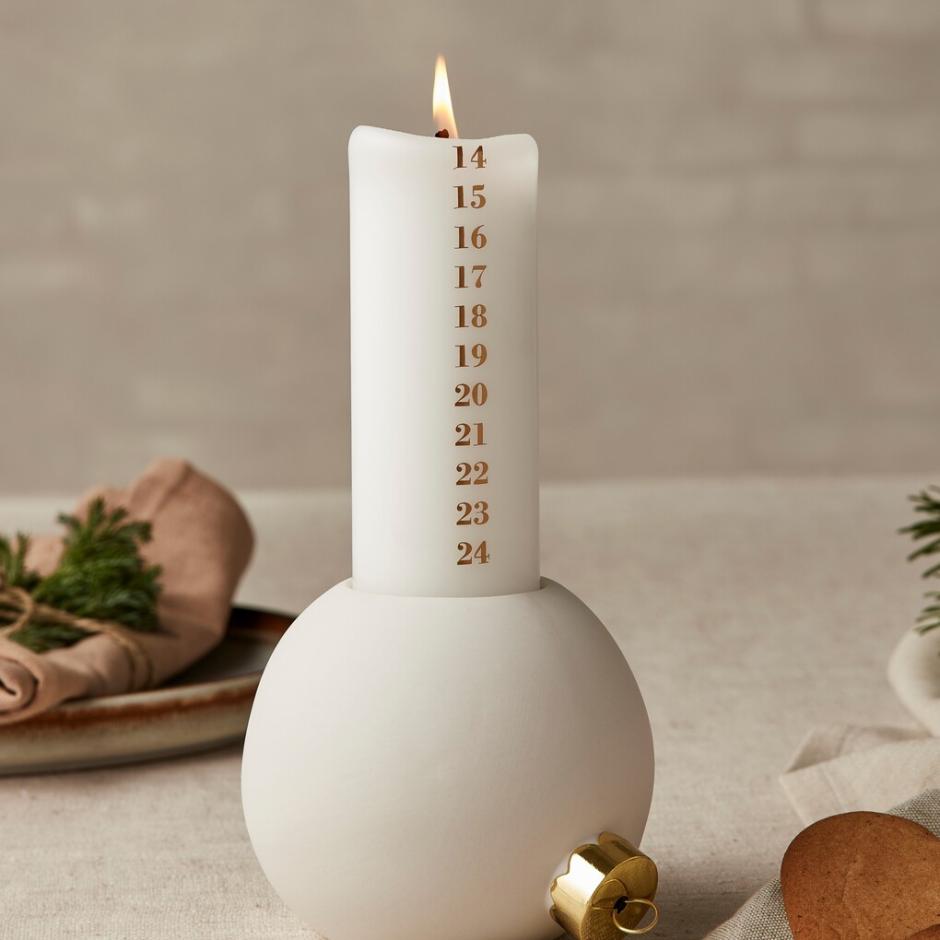 Kalenderstage - hvid