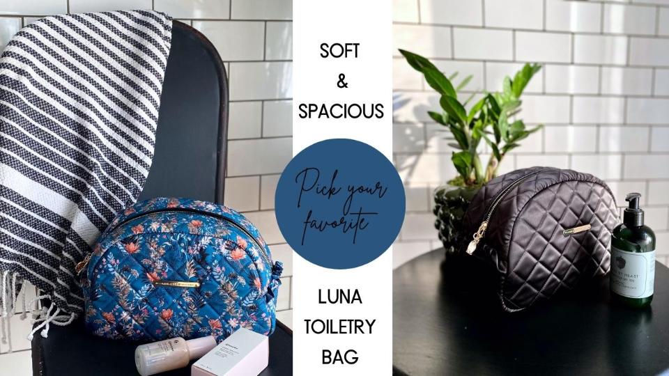 Fine toilettasker i skønne farver og mønstre