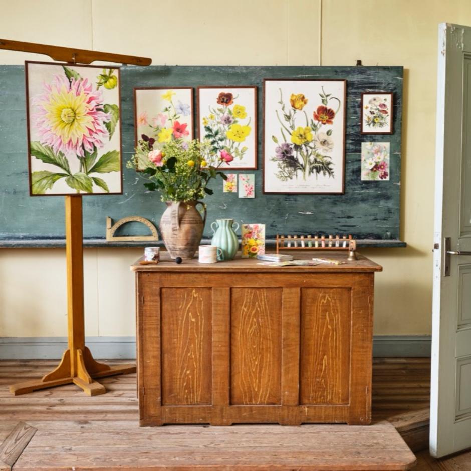 Smukke plakater med botaniske motiver