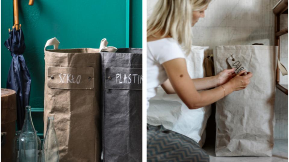 Den ideelle miljøvenlige kurv til vasketøj, opbevaring & affaldssortering