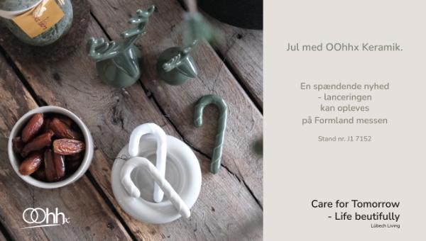 Jul med OOhhx keramik - en smuk nyhed fra Lübech Living