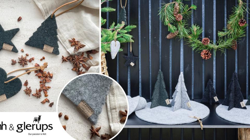 Miljøvenlig jul med et varmt nordisk look