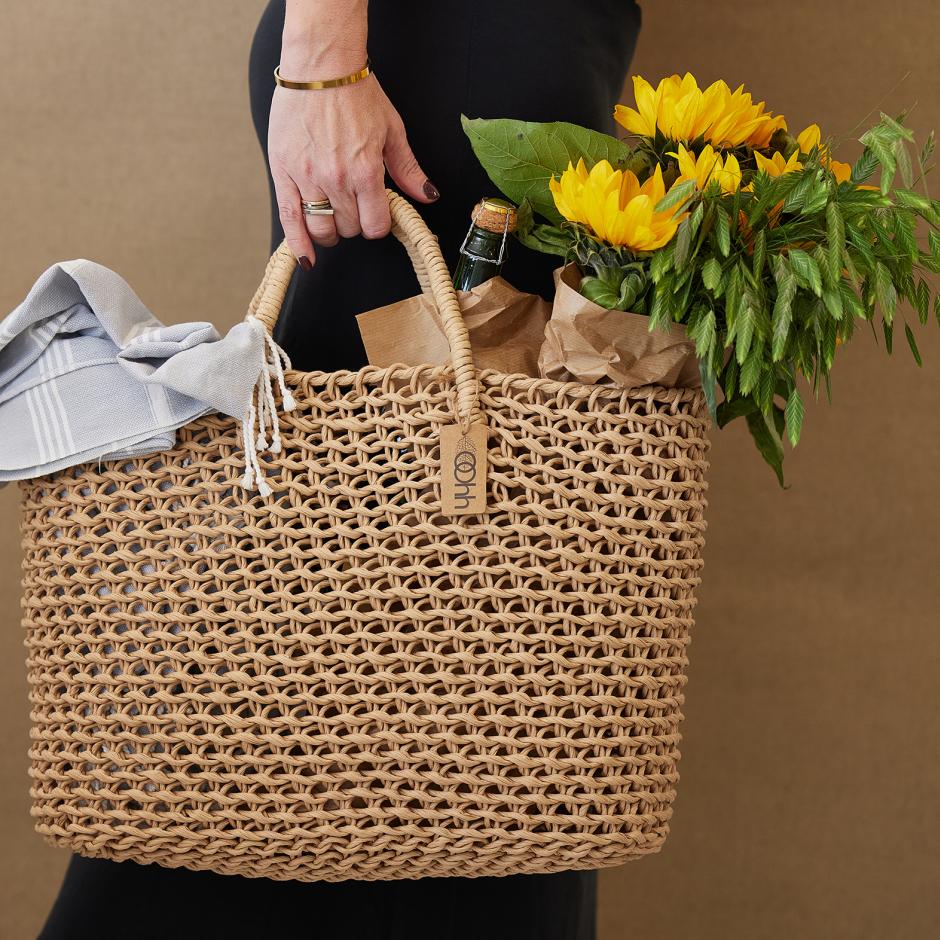 Hand woven Bags - 100% recycled paper