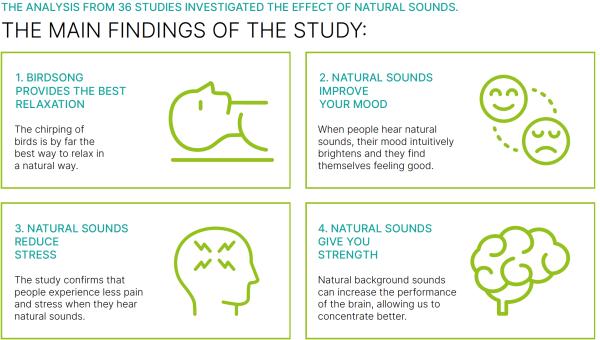 Birdsong good for your wellbeeing