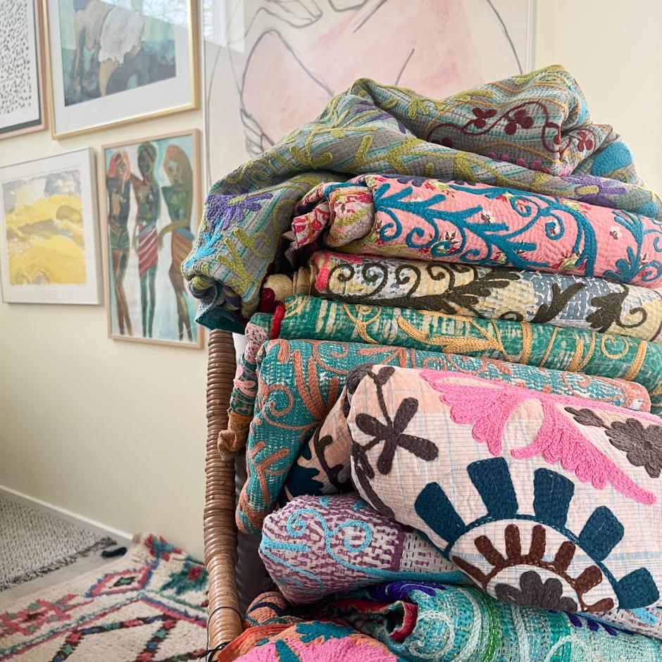 Suzani quilt - tekstiler med tradition og karakter