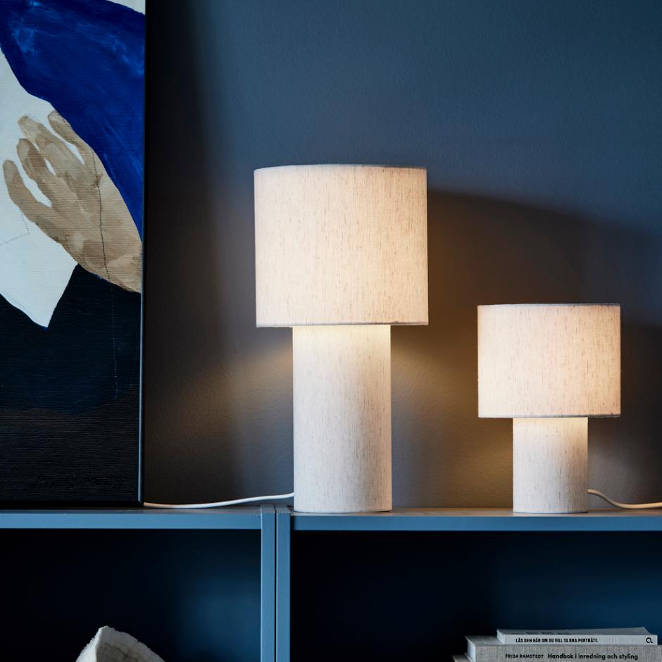 Bordlamper og lampeskærme