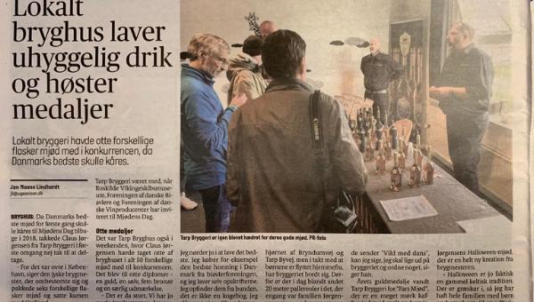 Halloweenmjød vinder Sølv 2022