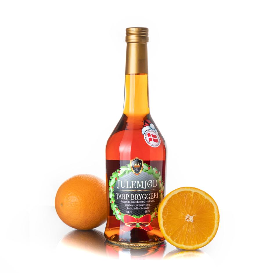 Julemjød med appelsiner og julehygge