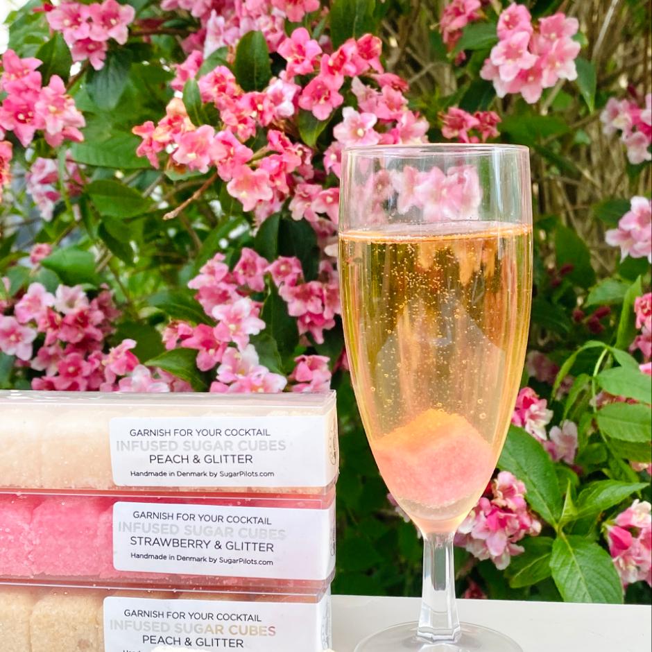 Cocktail Sugar Cubes til Bobler